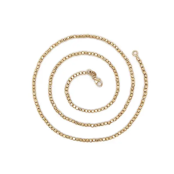 Золотая цепочка с шариком