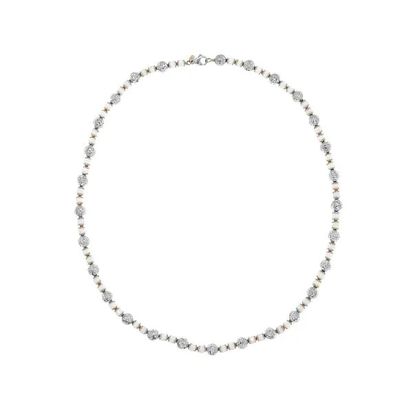 Ожерелье из комбинированного золота