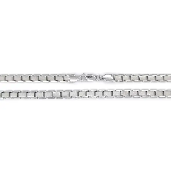 Женское ожерелье из белого золота