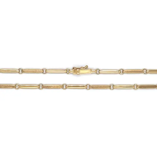 Золотое женское ожерелье