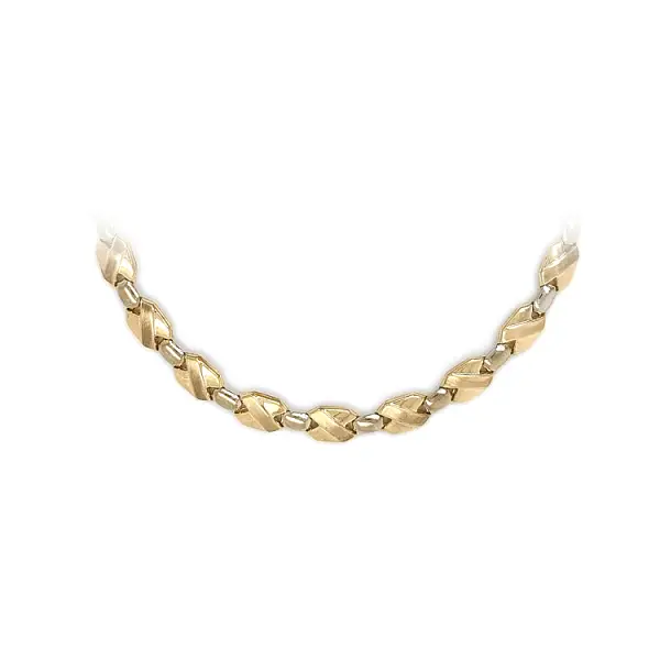 Золотое женское ожерелье