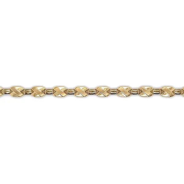 Золотое женское ожерелье