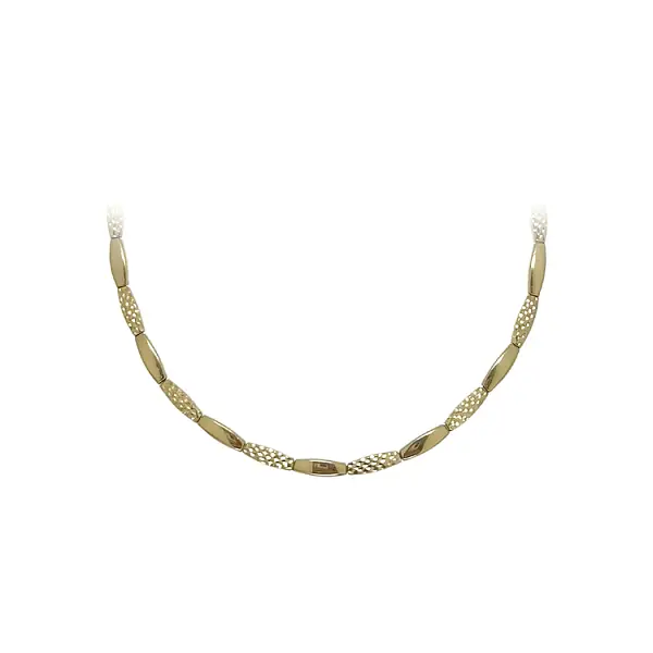 Золотое женское ожерелье