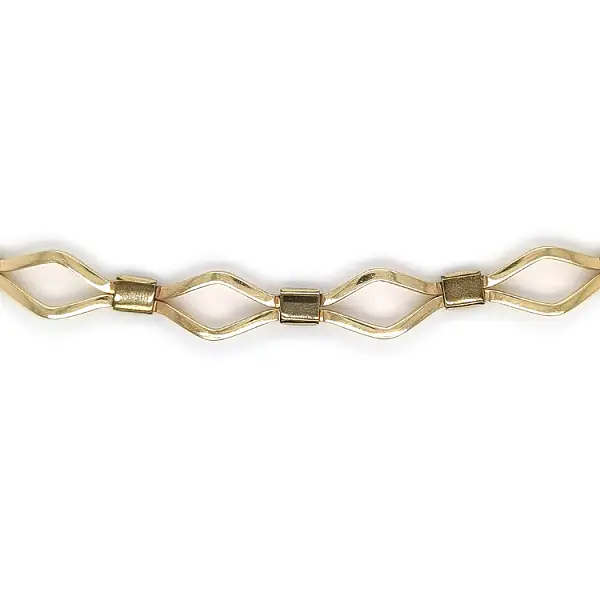 Золотое женское ожерелье