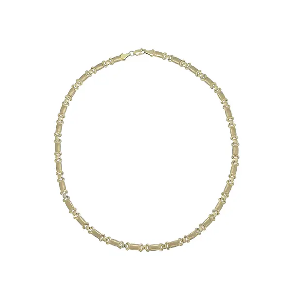 Золотое женское ожерелье