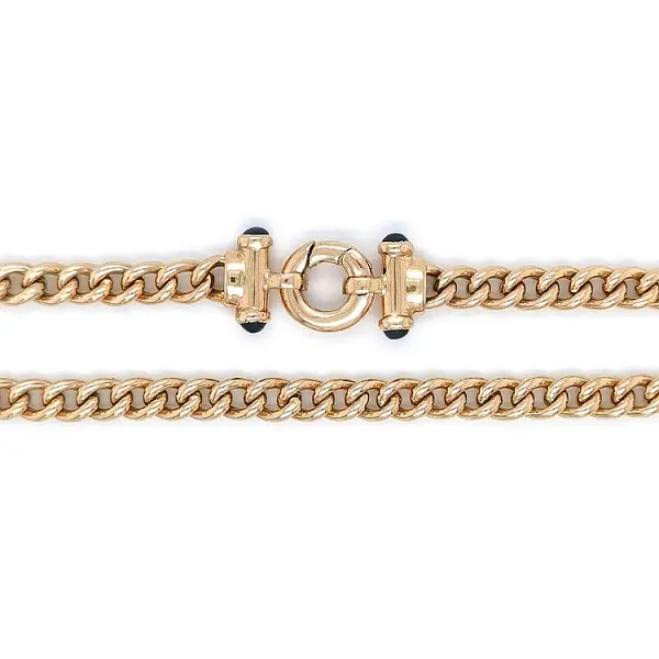 Золотое женское ожерелье