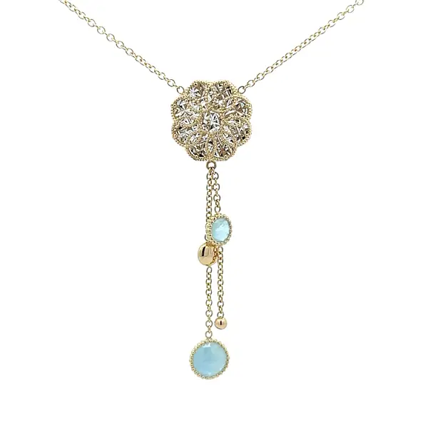 Золотое эксклюзивное ожерелье