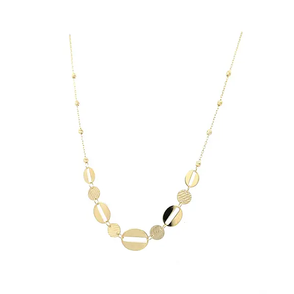 Золотое эксклюзивное ожерелье