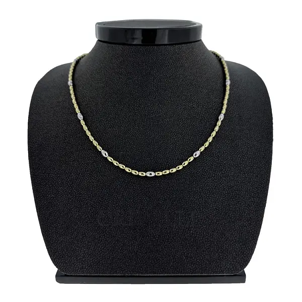 Ожерелье из комбинированного золота