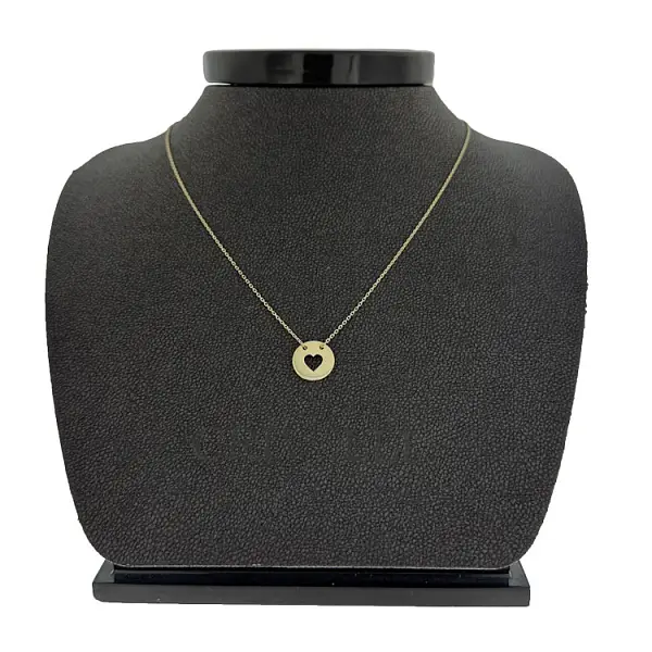 Ожерелье из золотых сердец