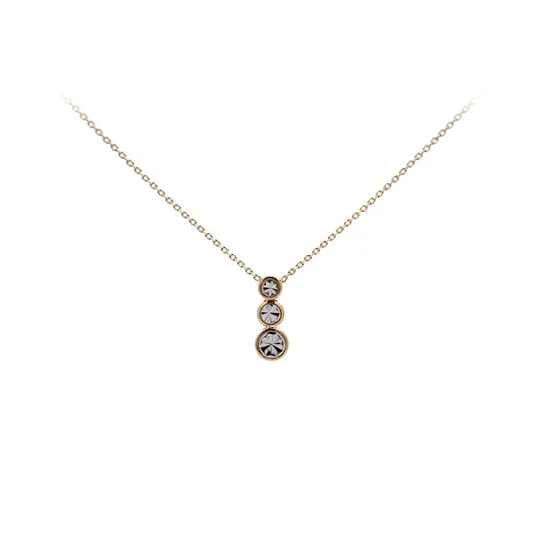 Ожерелье из комбинированного золота