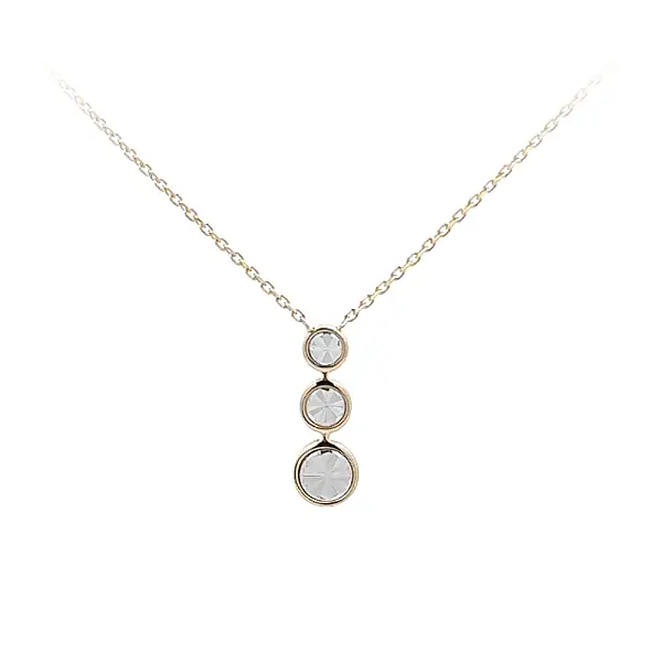 Ожерелье из комбинированного золота