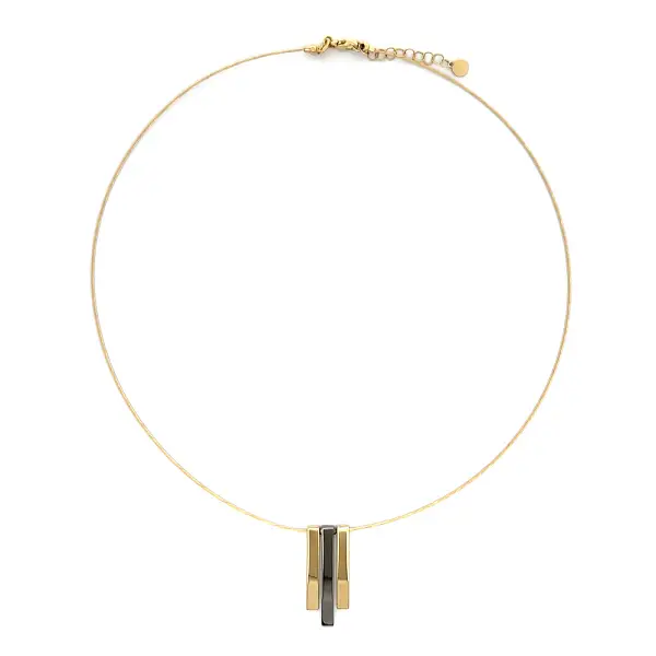 Золотое женское ожерелье