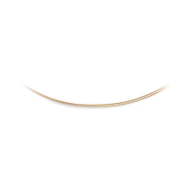 Золотая женская цепочка Omega