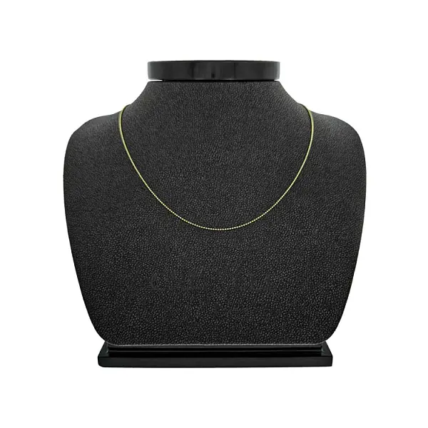 Золотые бусины на цепочке