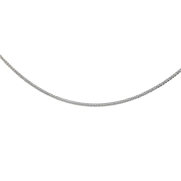 Цепочка из белого золота 'Хвост лисы