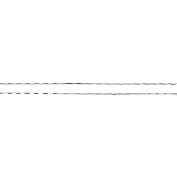 Куб на цепочке - Куб из белого золота