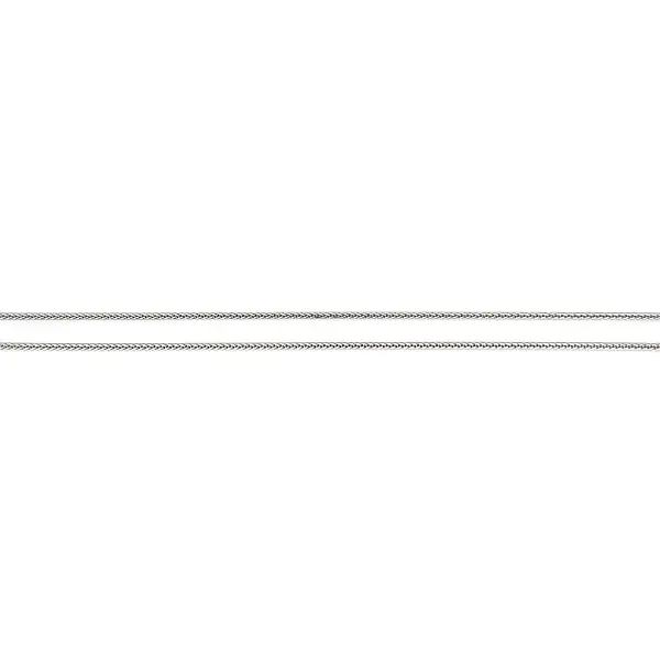 Цепочка из белого золота 'Хвост лисы