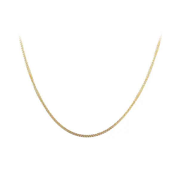 Цепочка с хвостом золотой лисицы