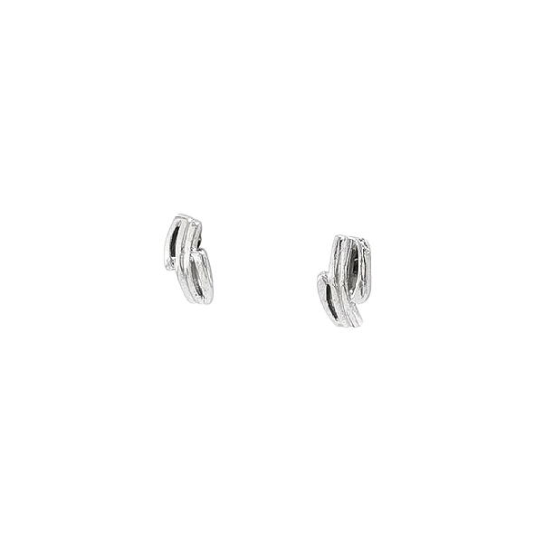 Серьги из белого золота