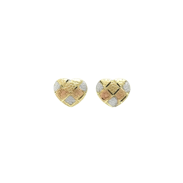 Серьги Sdrce из смешанного золота