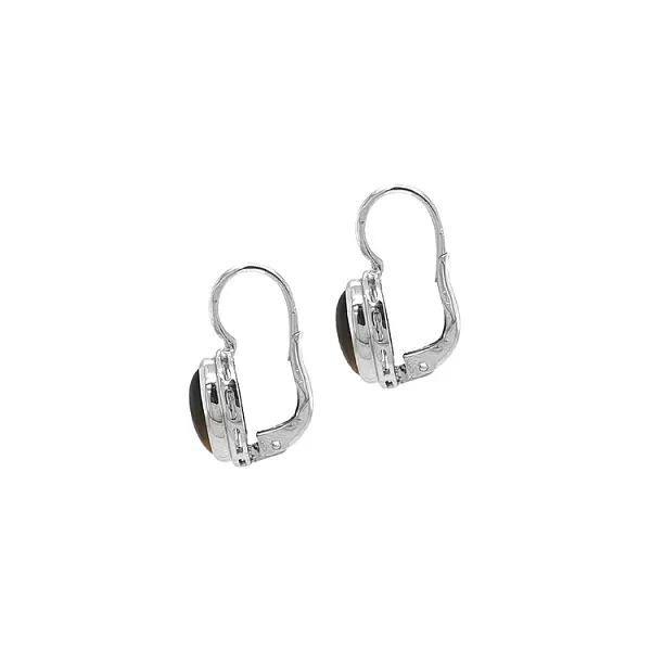 Золотые серьги с тирийским глазом