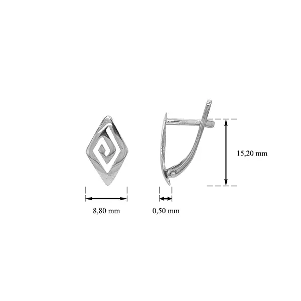 Золотые серьги