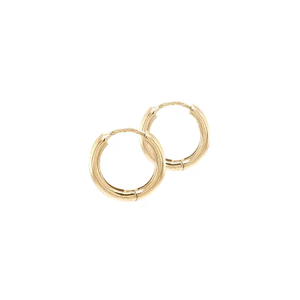 Золотые серьги Круги