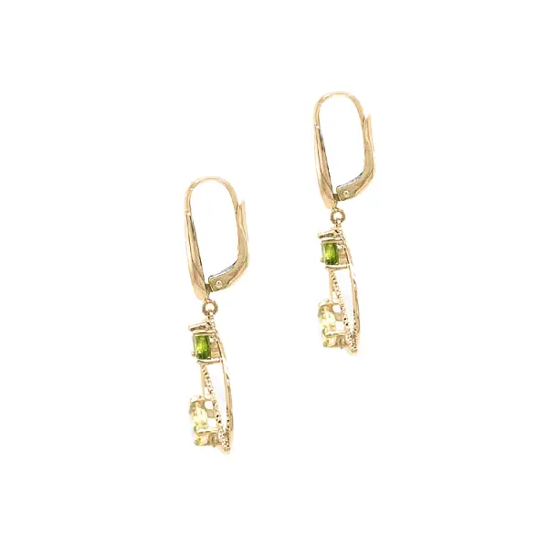 Золотые серьги-пусеты