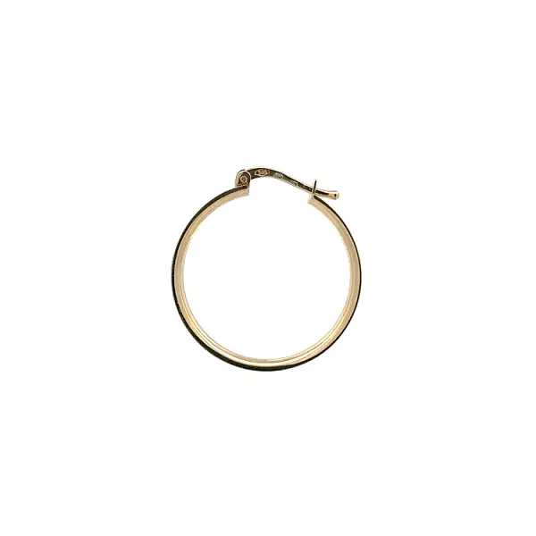 Золотые круглые серьги из комбинированного золота