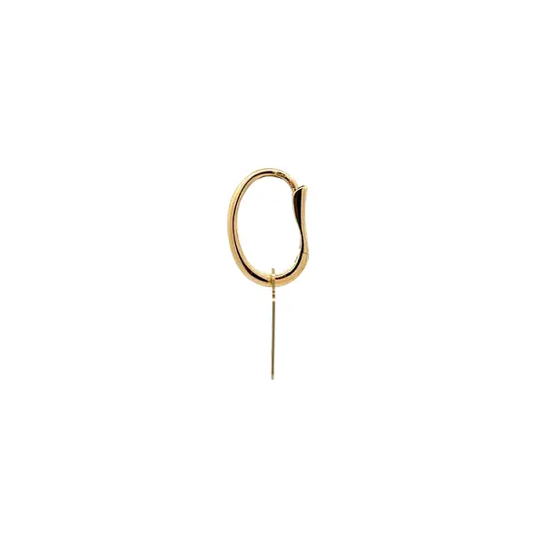 Золотые серьги-пусеты