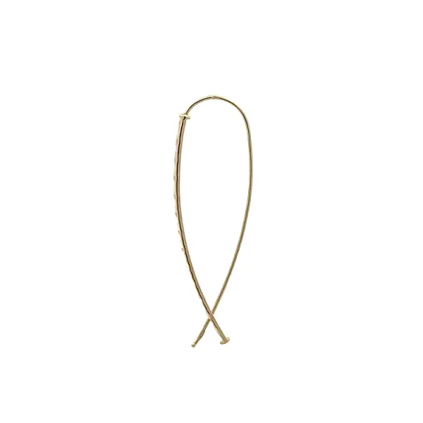 Золотые серьги-пусеты