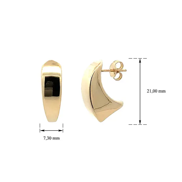 Золотые серьги