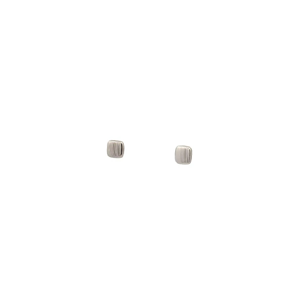 Серьги из белого золота