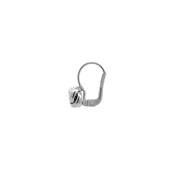 Серьги из белого золота