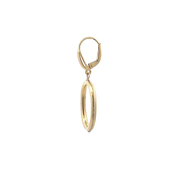 Золотые серьги-пусеты