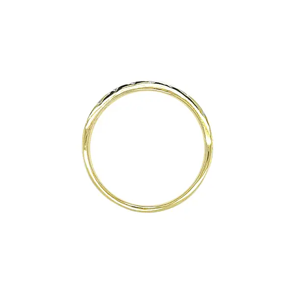 Золотое кольцо с цирконами