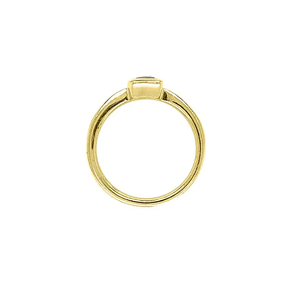 Золотое кольцо с цирконом