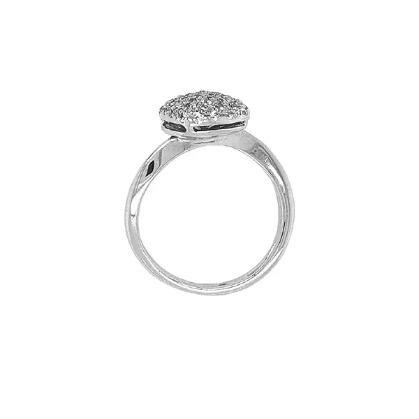 Золотое кольцо с цирконами