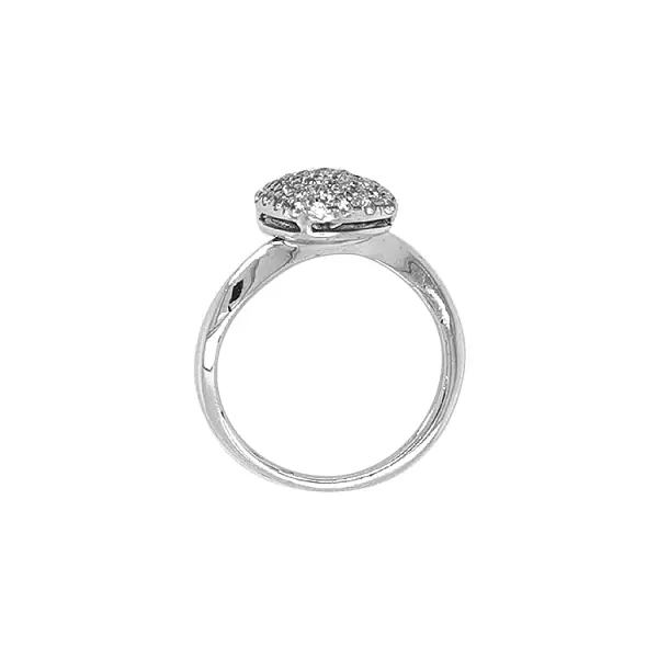 Золотое кольцо с цирконом