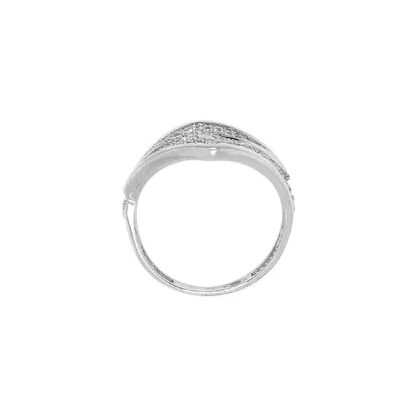 Золотое кольцо с цирконами