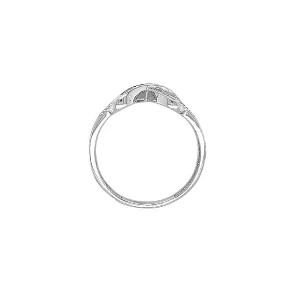 Золотое кольцо с цирконами