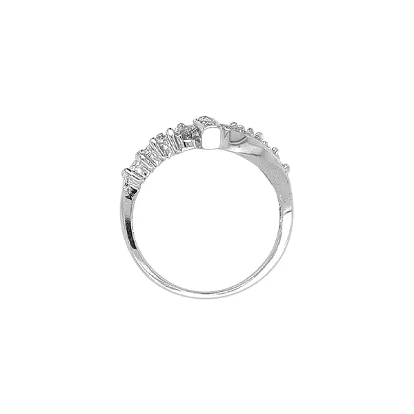 Золотое кольцо с цирконами