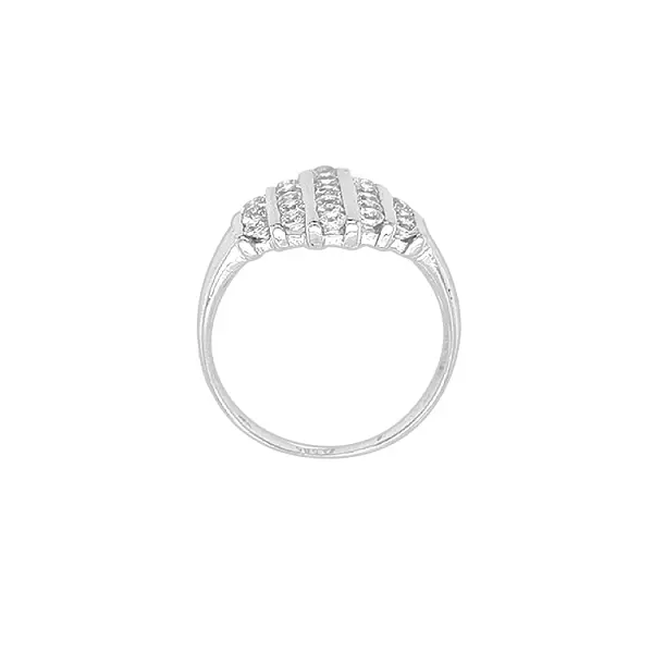 Золотое кольцо с цирконами