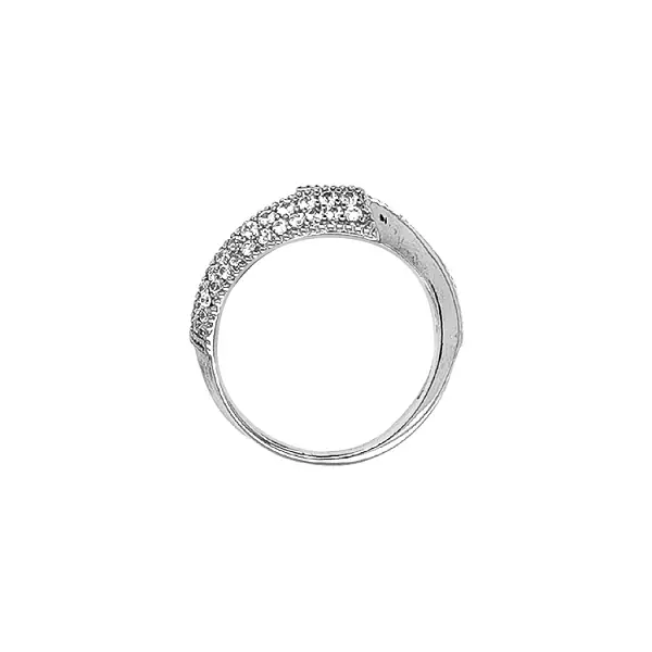 Золотое кольцо с цирконами