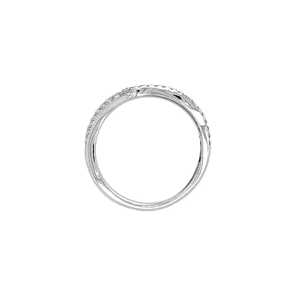 Золотое кольцо с цирконами