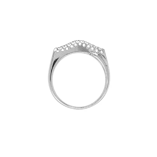 Золотое кольцо с цирконами