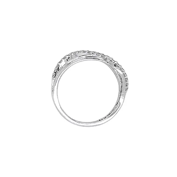 Золотое кольцо с цирконами