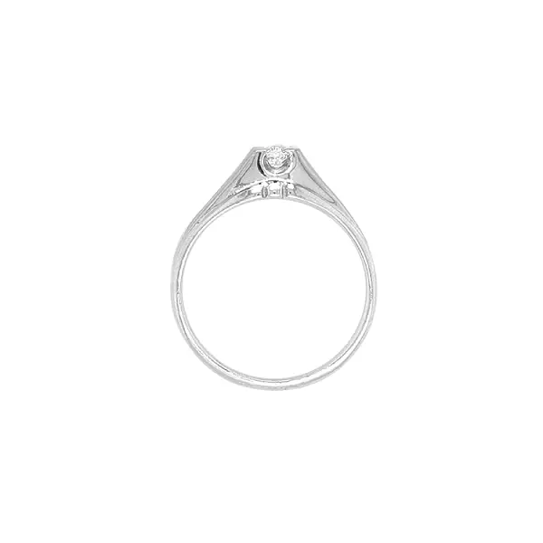 Золотое кольцо с цирконом