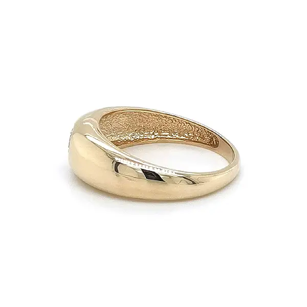 Золотое кольцо с цирконом